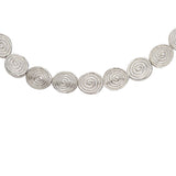 Mini Spiral Necklace Silver