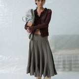 Delfina Skirt Taupe