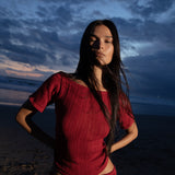 Rita Top Red