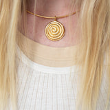 Spiral Choker Gold