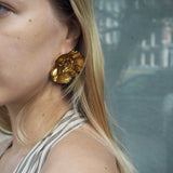 Flor Earrings Gold