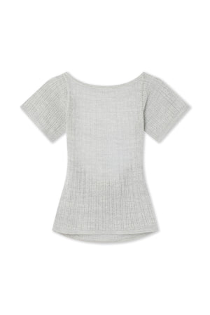 Rita Top Silver