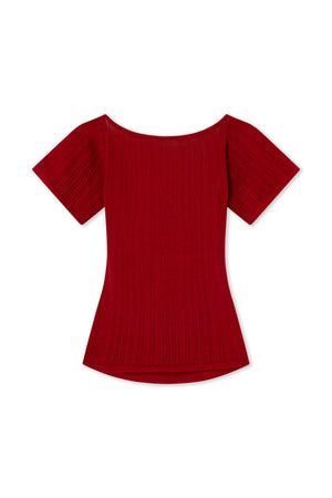 Rita Top Red