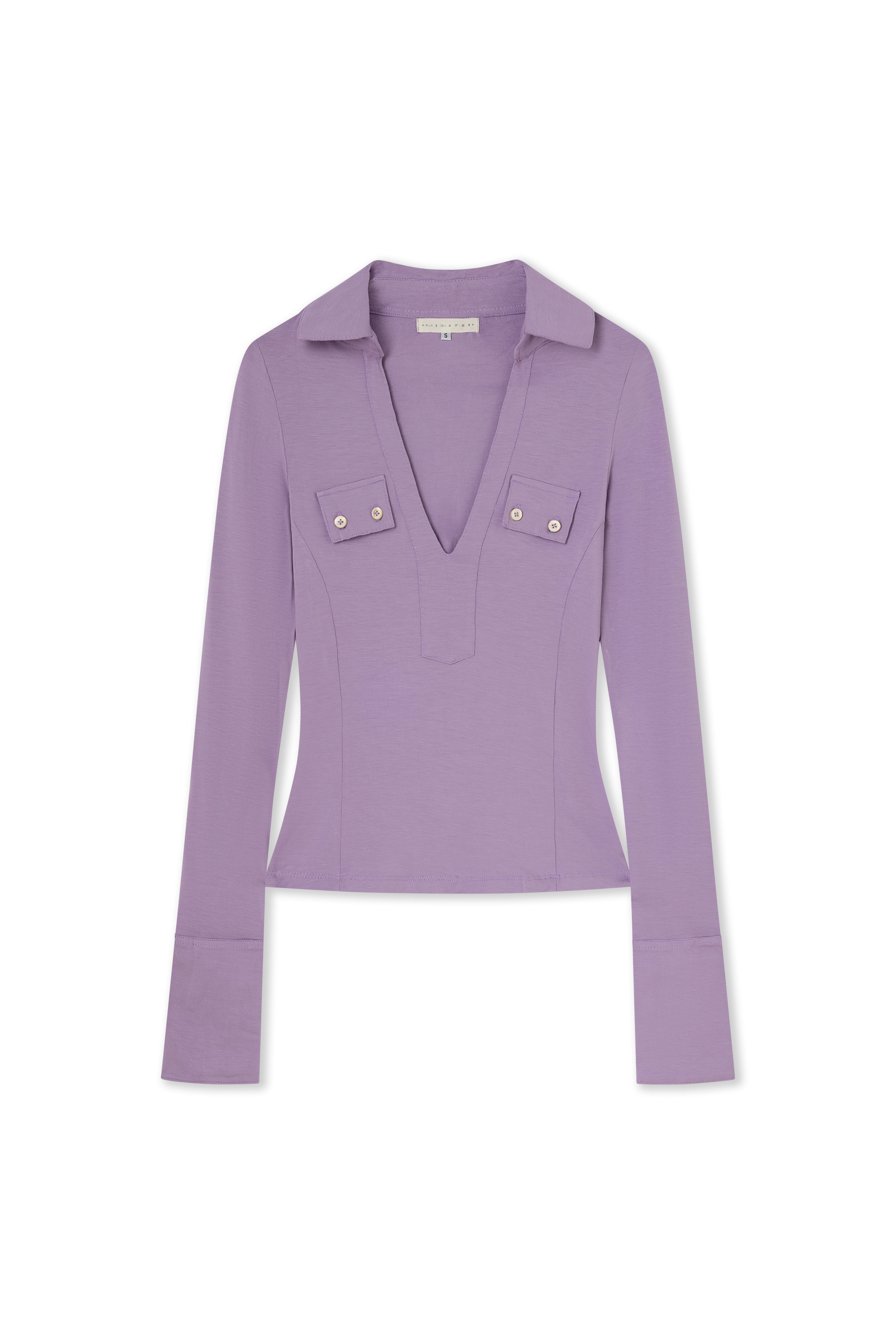 Mais x Frida Silvia top in purple
