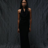 Allegra Long Skirt Black