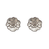 Flor Earrings Silver