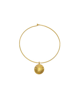 Spiral Choker Gold