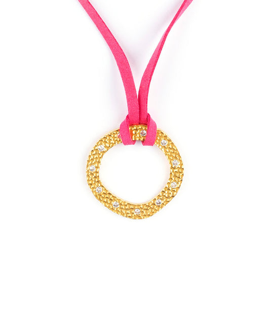 Life Necklace Pink